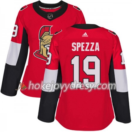 Dámské Hokejový Dres Ottawa Senators Jason Spezza 19 Červená 2017-2018 Adidas Authentic